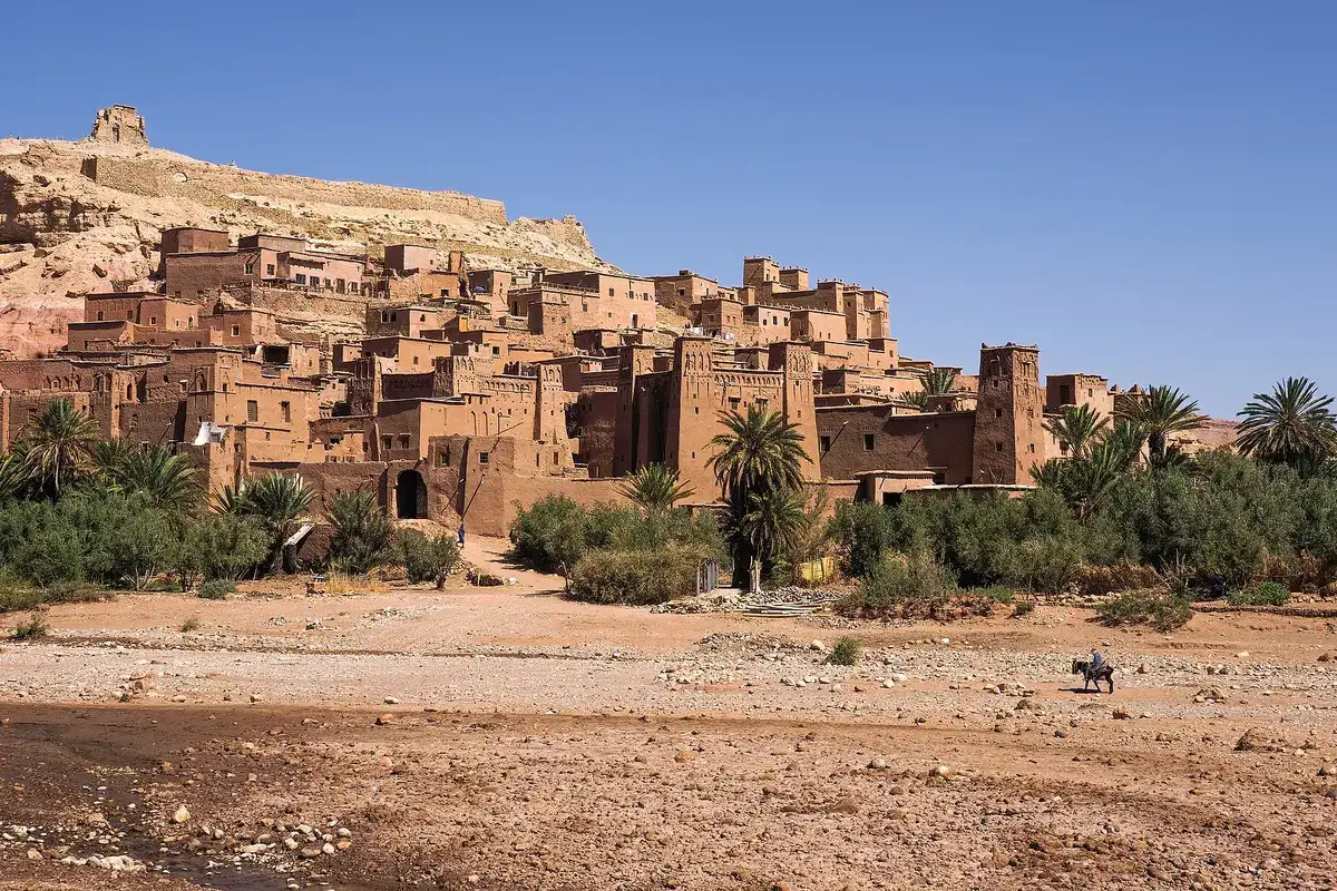 Le ksar d'Aït Ben Haddou et sa palmeraie